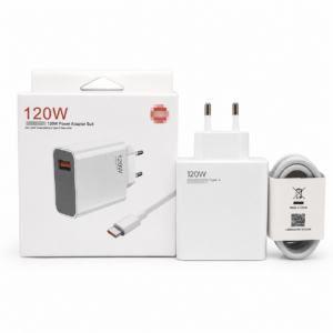 pengecas 120 watt serasi dengan pengecasan pantas xiaomi